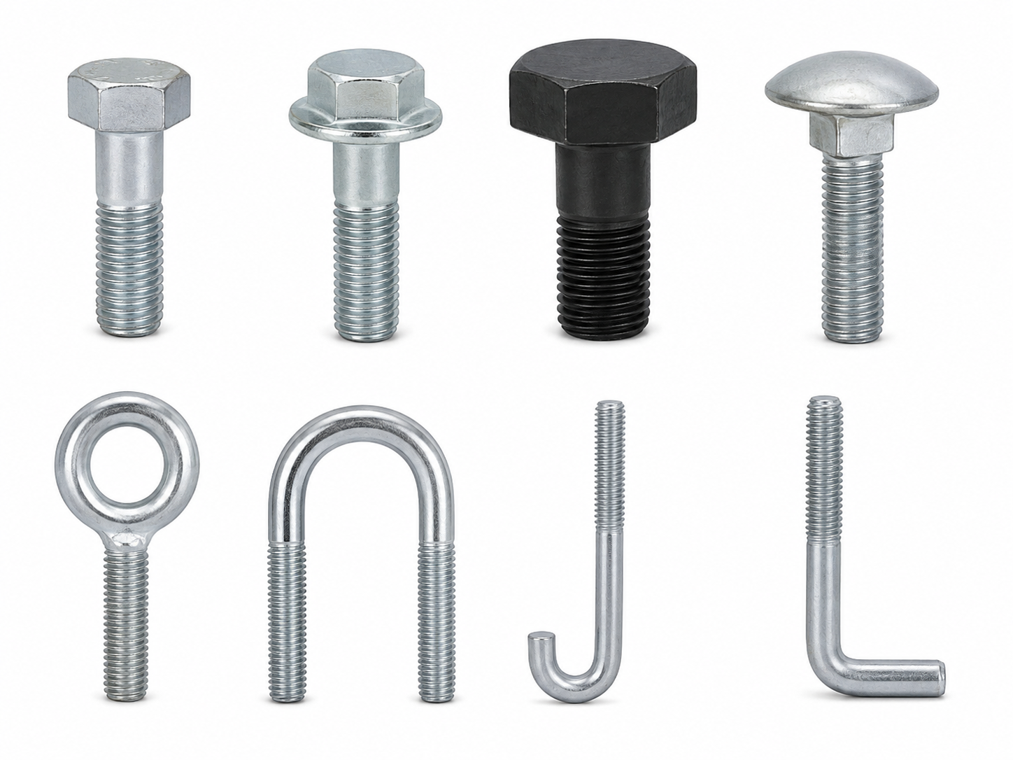 Representative Bolts & Structural Fasteners range