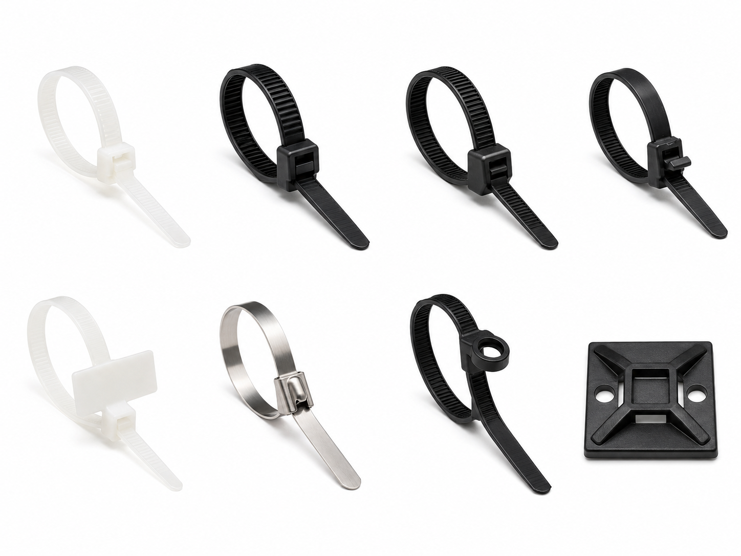 Representative Cable Ties & Cable Management range